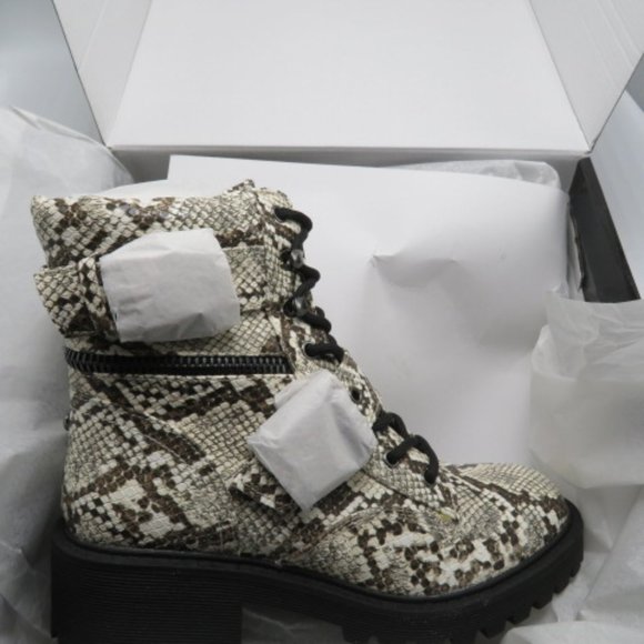 Guess GBG Los Angeles SLAYDER Combat Boots - Picture 7 of 8